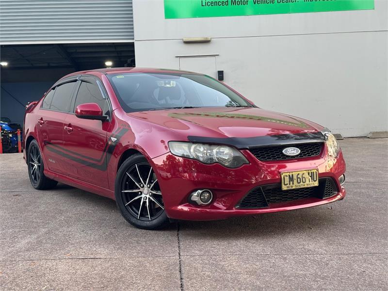 2010 FORD FALCON 4D SEDAN XR6 FG