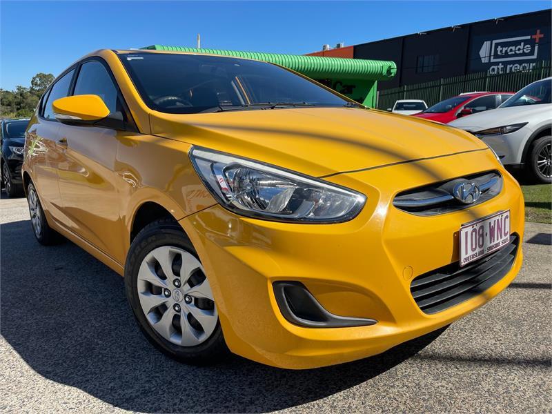 2016 HYUNDAI ACCENT 5D HATCHBACK ACTIVE RB3 MY16