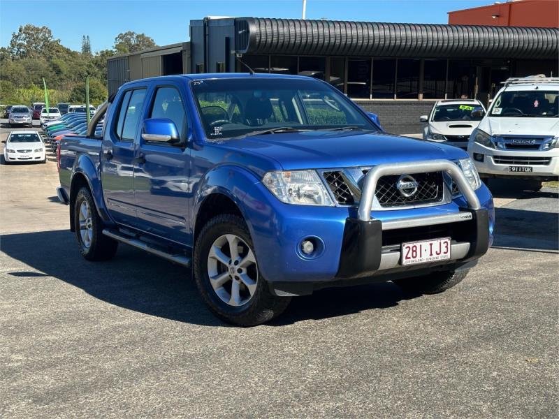 2013 NISSAN NAVARA DUAL CAB P/UP ST (4x4) D40 MY12