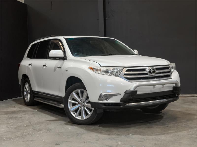 2011 TOYOTA KLUGER 4D WAGON GRANDE (FWD) GSU40R MY11 UPGRADE